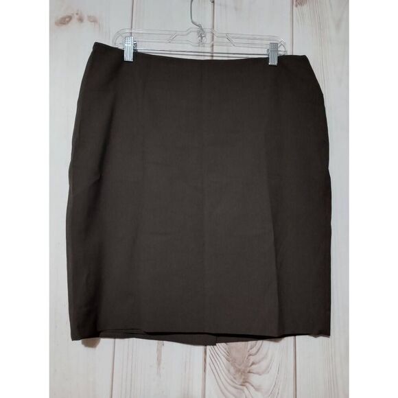 The Limited‎ Skirt Ladies 14 Brown Straight - Picture 1 of 7